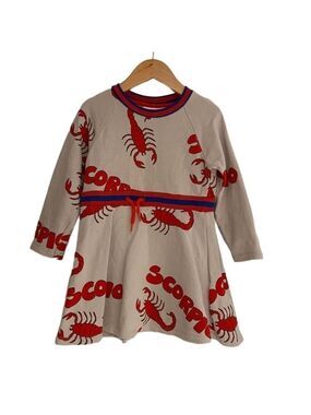 Mini RODINI Scorpio sweater dress, size 92/98 (1.5-3) generous fit!